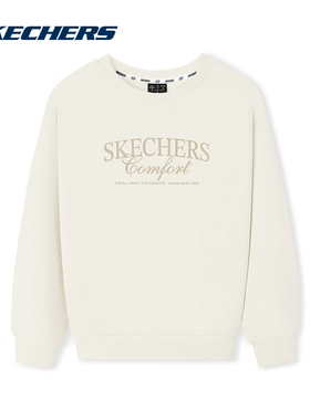 斯凯奇针织套头卫衣秋冬新款柔软舒适运动休闲保暖百搭L325U106