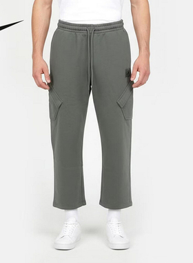 Jorda耐克男裤Flight Fleece春季男子加绒厚实针织长裤HV9682-305