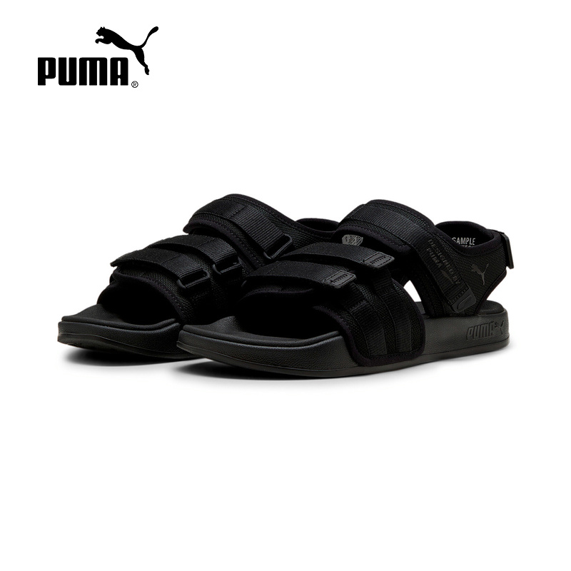 PUMA彪马男女凉鞋2025夏季新款情侣魔术贴沙滩鞋运动鞋389079-09