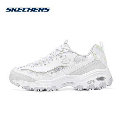 Skechers斯凯奇女复古老爹鞋经典熊猫厚底休闲运动鞋 150534/WLM