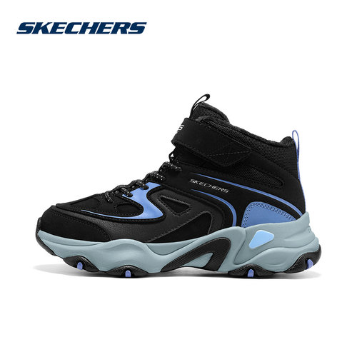 Skechers斯凯奇2026冬季男童运动休闲舒适时尚儿童冬靴 405405L