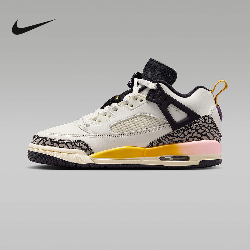 耐克大童JORDAN SPIZIKE 实战运动休闲板鞋复古篮球鞋FQ3950-107