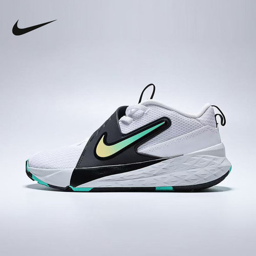 Nike耐克童鞋Team Hustle 12儿童训练实战篮球鞋运动鞋HF6280-105