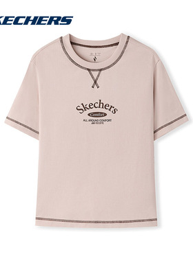 SKECHERS(斯凯奇)2026夏女短袖衫 L226W006-03PF