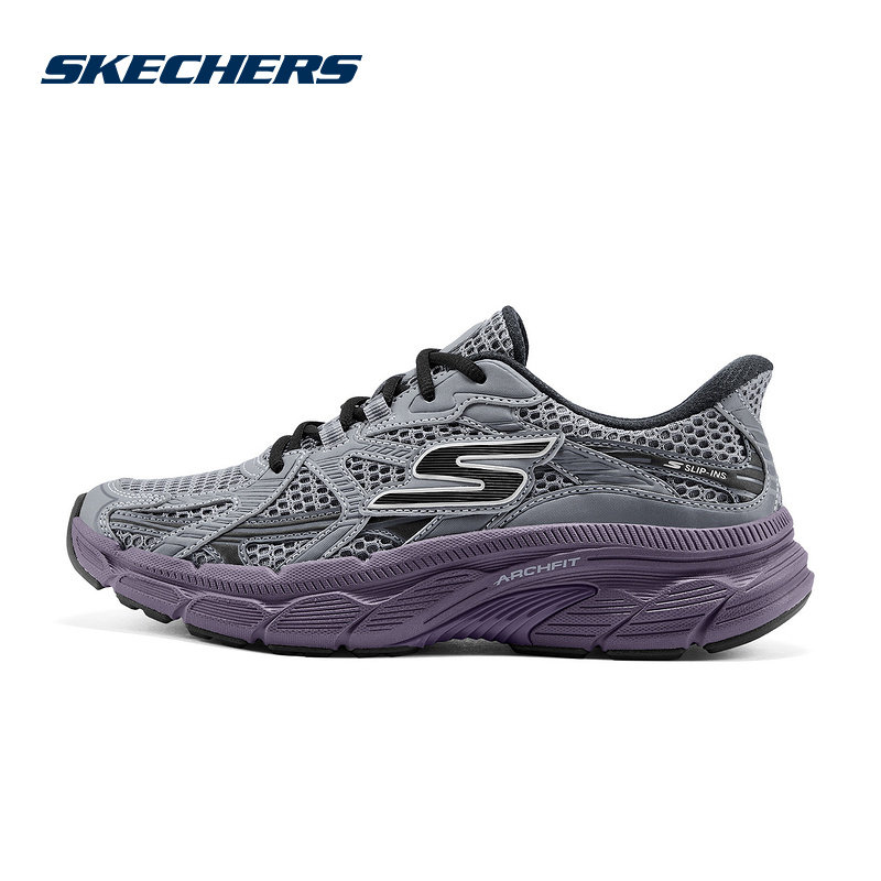 Skechers斯凯奇冬新款女士跑步鞋舒适透气休闲运动鞋 129223/CCPR