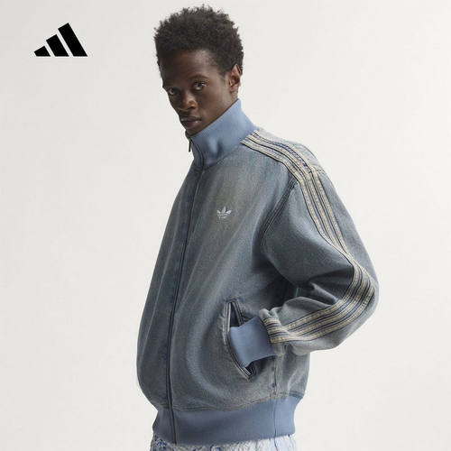 阿迪达斯 （adidas）2026秋男牛仔外套 KS4970