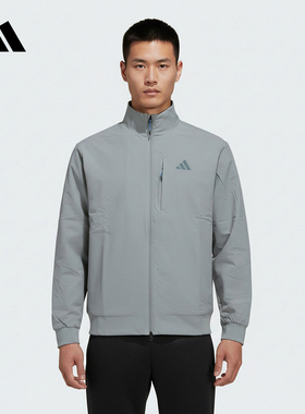adidas阿迪达斯TH WIND JKT梭织夹克2026春男立领运动外套 KR2509
