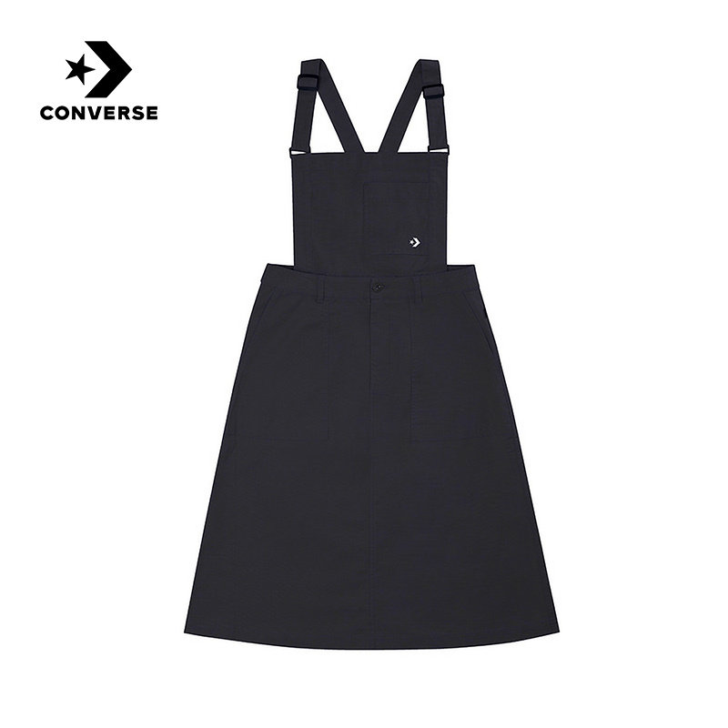 Converse匡威夏季新款女子运动连衣裙时尚休闲背带裙 WCH677-GHM