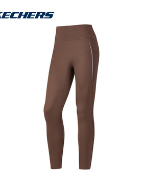 Skechers斯凯奇新款女舒适运动长裤弹力修身九分裤 P424W196/0547