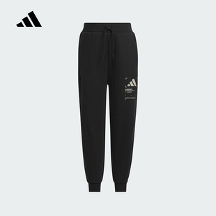 PANT运动休闲长裤 adidas阿迪达斯2025冬季 WARM KB5130 小童LK