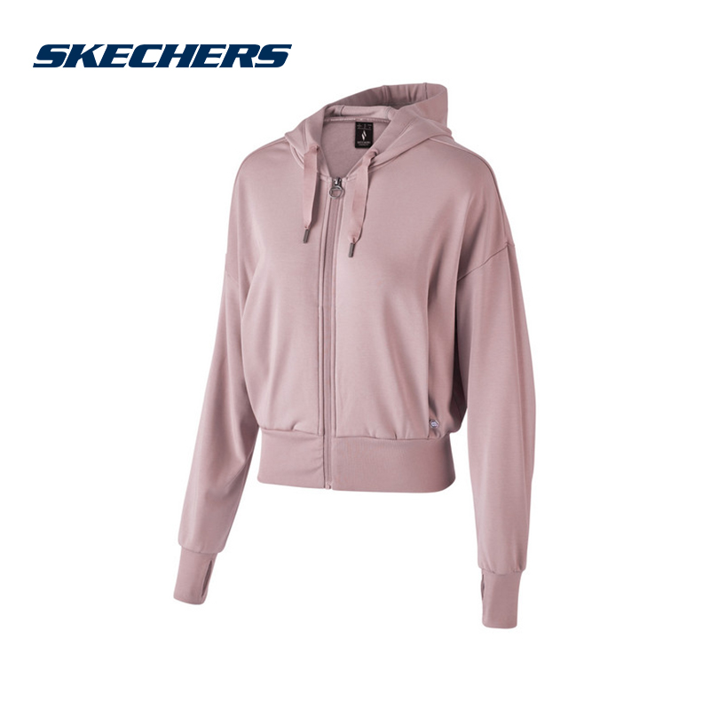 Skechers斯凯奇女子针织连帽外套