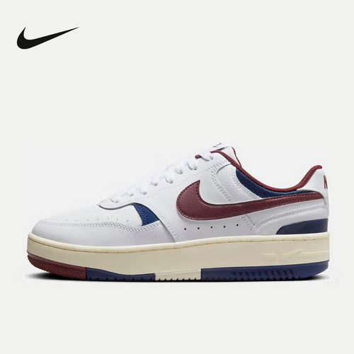 耐克女鞋GAMMA FORCE透气缓震运动休闲复古板鞋小白鞋DX9176-115