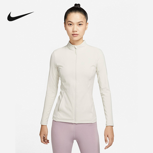 Nike耐克女款外套2023年春季新款百搭运动休闲针织夹克DQ6002-104