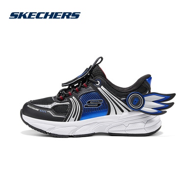 Skechers斯凯奇战马闪穿鞋男童新年限定一脚蹬防滑运动鞋407120L