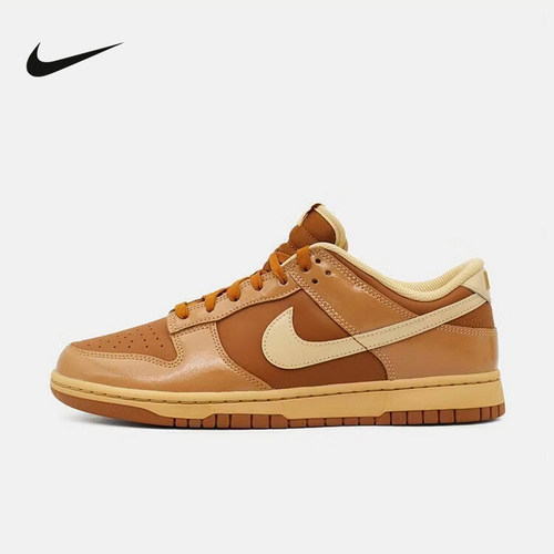 Nike耐克男鞋2026秋DUNK LOW焦糖小麦复古美式运动板鞋IM4415-200