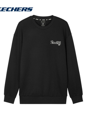 Skechers斯凯奇秋冬男女同款套头卫衣长袖套头衫 L324U106/0018