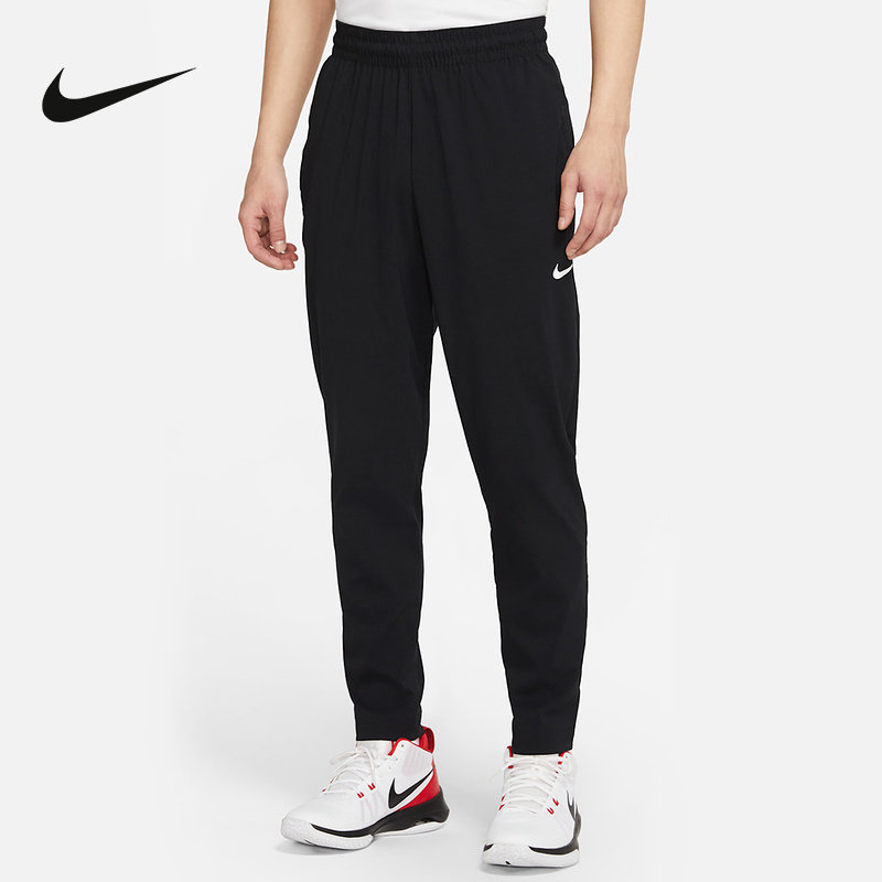 NIKE耐克长裤男裤夏新款梭织篮球训练裤休闲运动小脚裤CV199