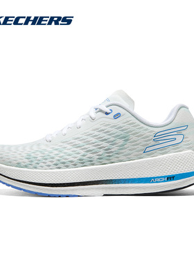 Skechers/斯凯奇女新款网面低帮鞋透气缓震运动跑步鞋172075/WBL