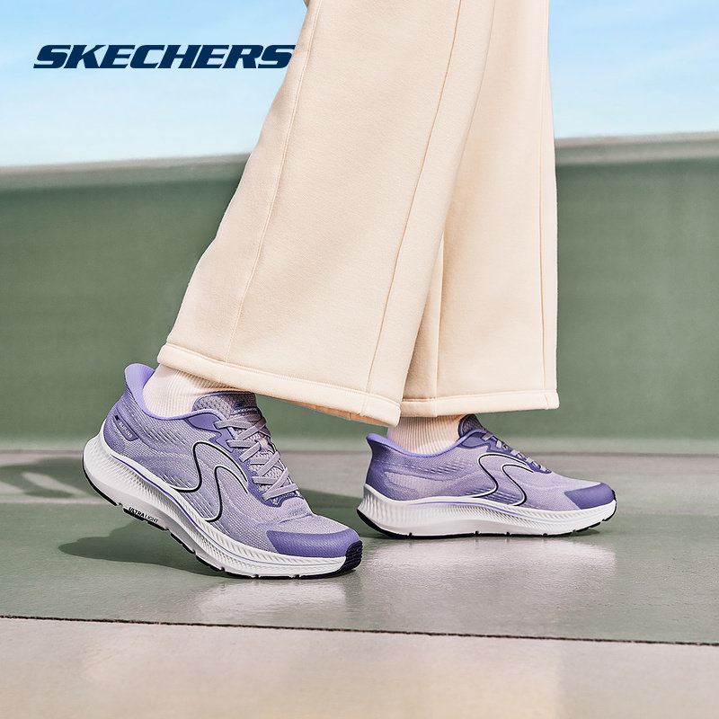 Skechers斯凯奇女鞋新款休闲软底健步缓震百搭复古跑步鞋128643,运动鞋new,运动休闲鞋,淘宝优惠券,粉丝福利购,淘宝优惠卷