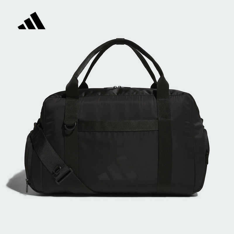 adidas阿迪达斯大容量运动旅行斜挎拎包鞋包2025春中性队包