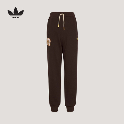 adidas阿迪达斯三叶草玩具总动员联名小童裤新年款针织长裤KS3166
