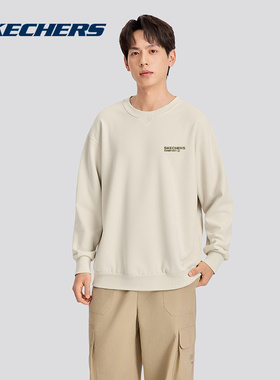 SKECHERS(斯凯奇)2025秋中性卫衣 L325U023-001J