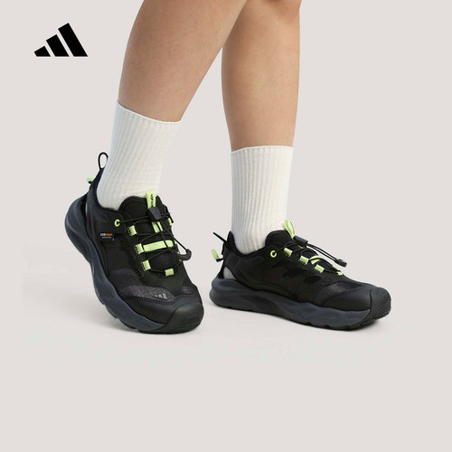 adidas阿迪达斯AEROFIN 休闲凉鞋2026夏男大童户外海滩鞋 KI8904