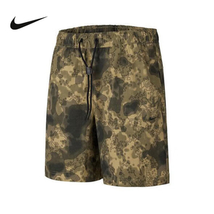 HV0978 NIKE耐克短裤 迷彩印花速干透气五分裤 梭织运动裤 220 男夏季
