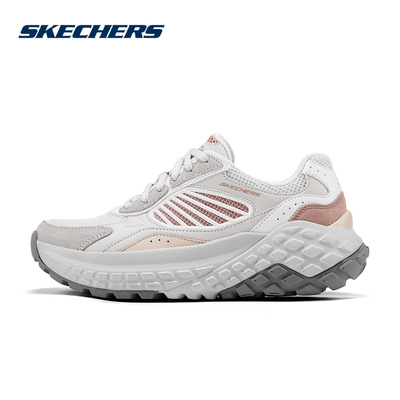 斯凯奇25夏女款怪兽鞋网面透气厚底增高休闲运动鞋150682/LGMT