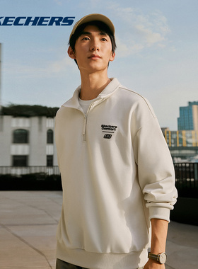 SKECHERS(斯凯奇)2025秋中性卫衣 L325U022-001J