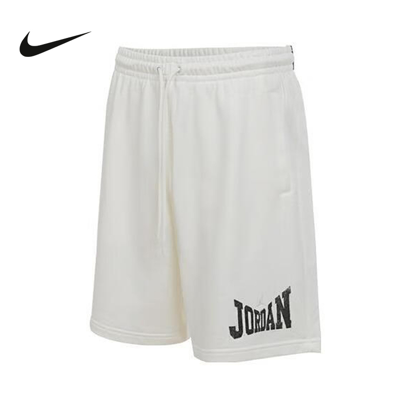 Jordan耐克短裤男夏新款休闲训练裤篮球运动宽松五分裤HV1845-133