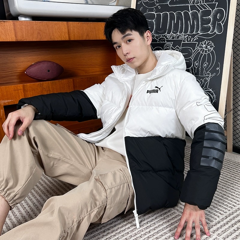 PUMA彪马羽绒服2025冬季新款男女装保暖运动服宽松外套678