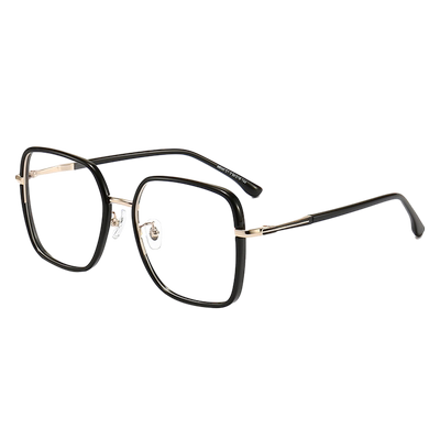 女超大镜框炒鸡显脸小