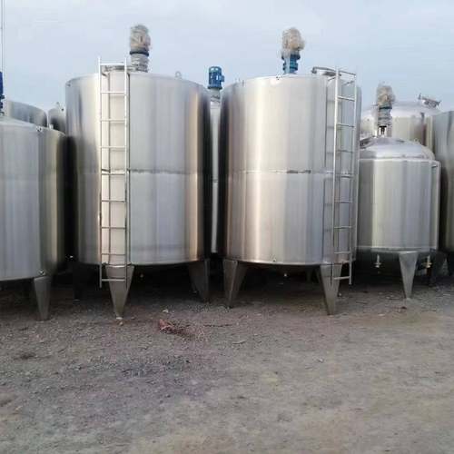 不锈钢电加热搅拌罐化工食品单层液体搅拌罐5吨304不锈钢搅拌罐