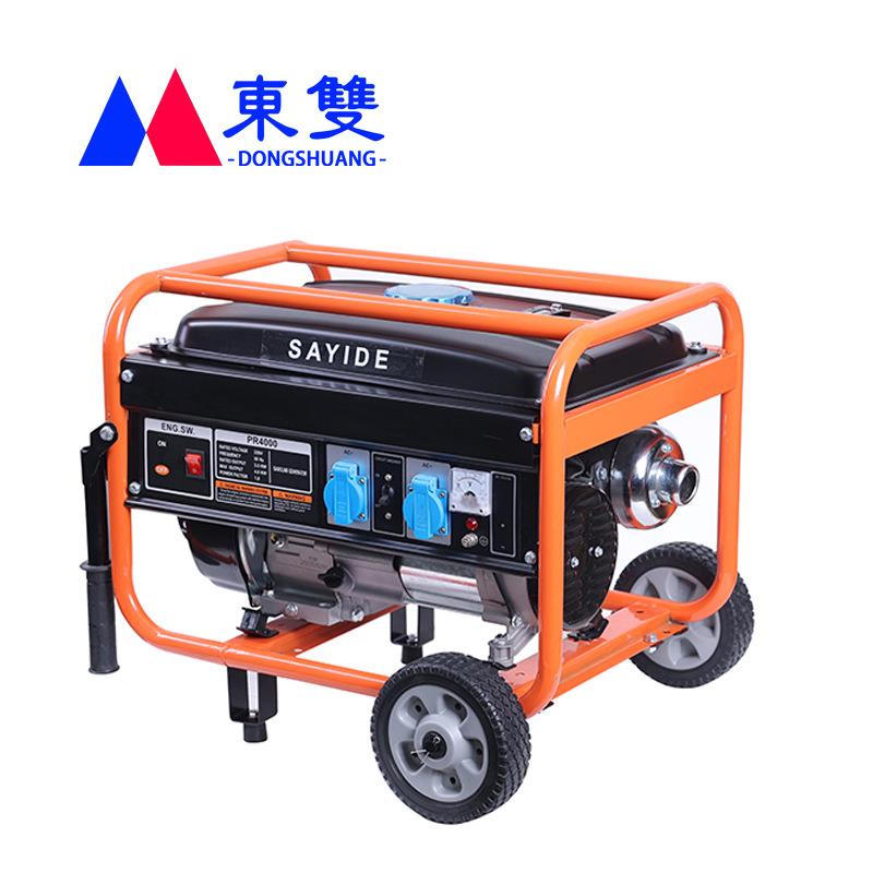 3/4/5/8/10KW汽油发电机小型便携家用户外应急单相三相电220V380V