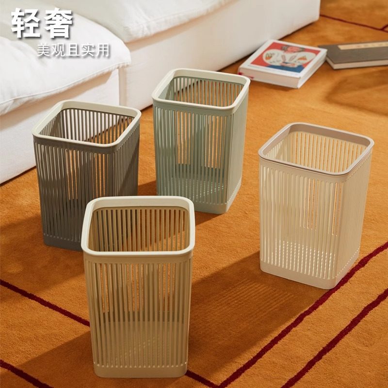 垃圾桶家用客厅轻奢高档简约现代卧室厨房卫生创意高颜值2024新款