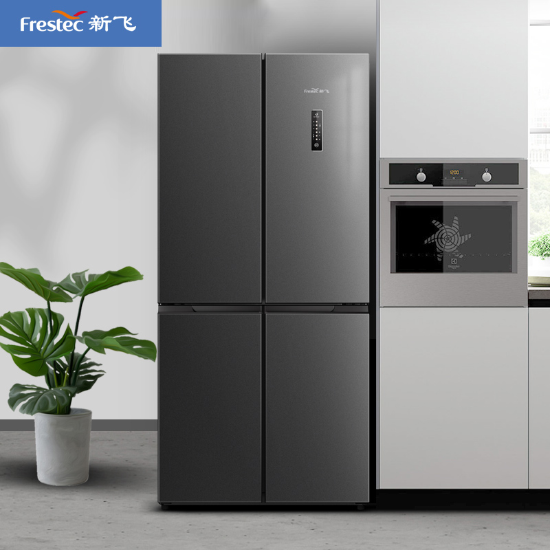 新飞442L十字对开门风冷无霜变频一级家用双开门四门四开门电冰箱
