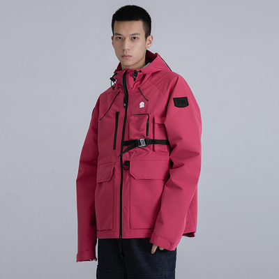 连帽风衣AzureMountain秋季