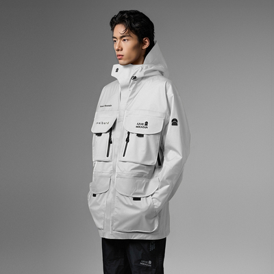 Azure Mountain/蔚蓝山脉Svalbard 防水硬壳大衣外套防风保暖夹克
