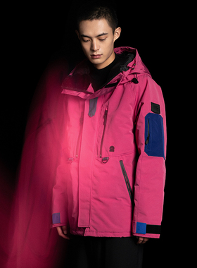 AzureMountain/蔚蓝山脉ECWCS四代派克大衣男鸭绒羽绒服防寒外套