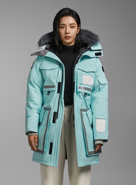 AzureMountain/蔚蓝山脉Moonlight月光派克大衣女款