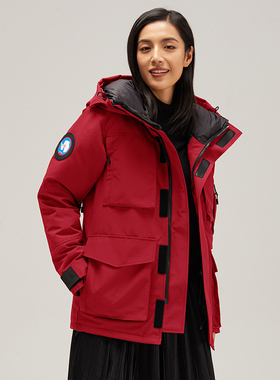 AzureMountain/蔚蓝山脉Mcmurry麦克默里羽绒派克大衣女士羽绒服