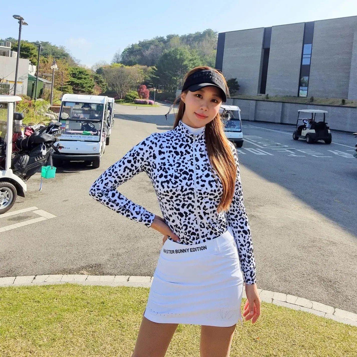 高尔夫服装长袖女冰感防晒