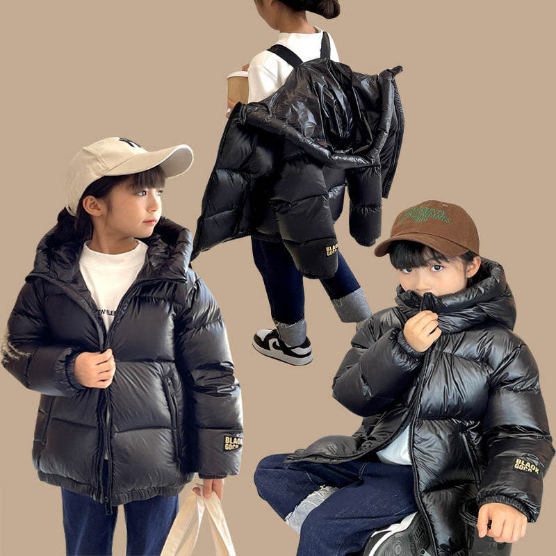 儿童棉服新款男女童宝宝可爱潮流加厚短冬季中大童装外套棉袄棉衣