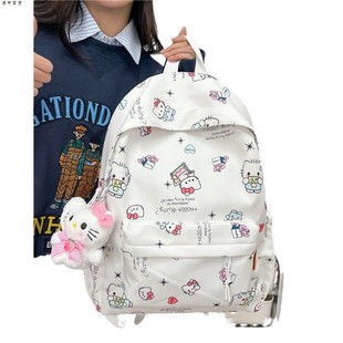 学生大容量轻便双肩ins书包KT猫hellokitty高颜值揹包女小众旅游