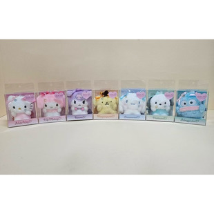 【定金4月】韩国代购三丽鸥蝴蝶结手链kitty美乐蒂布丁狗玩偶挂件