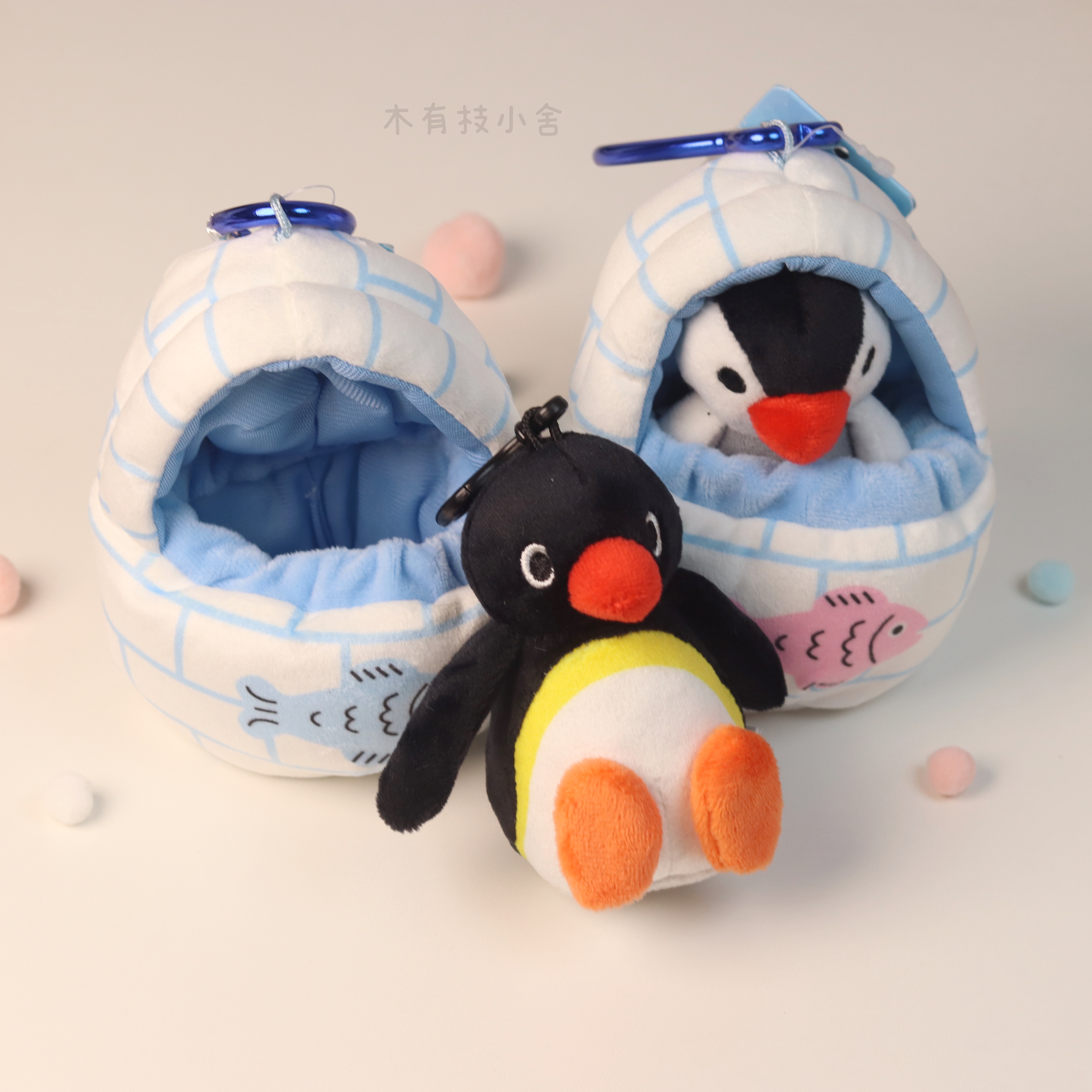 韩国正版PINGU小企鹅包挂件玩偶