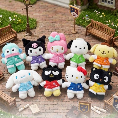 韩国正版三丽鸥校园kitty挂件