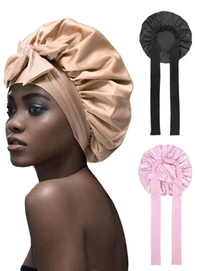 New Silk Bonnet for Sleeping Women Satin Bonnet Hair Bonnet
