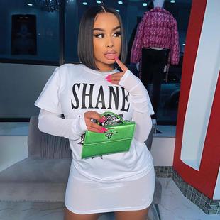 Ladies Sports shirt Leisure Loose Sleeve Long Short